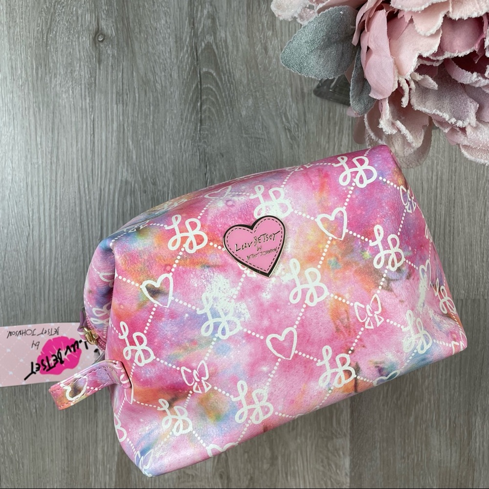 New Betsey Johnson Cosmetic bag